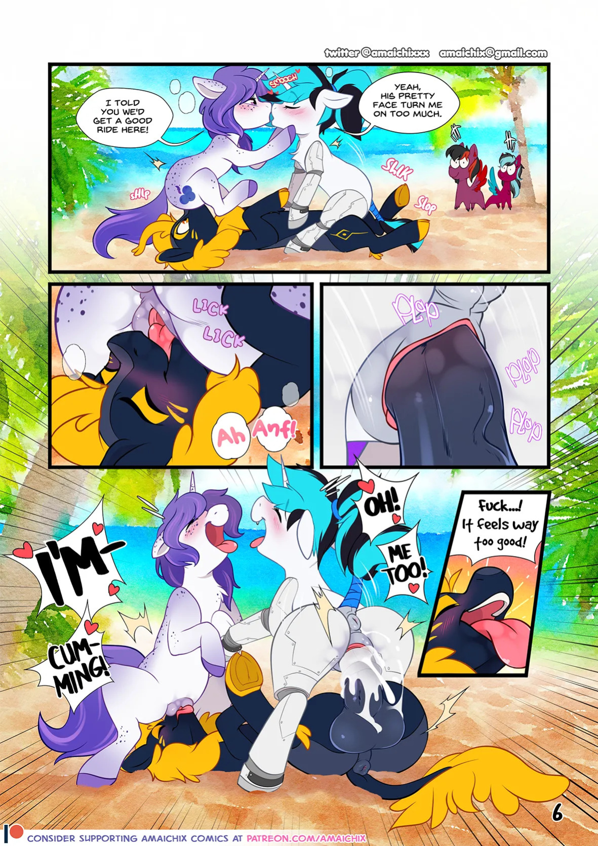 [AmaiChix] Welcome to... Paradise Beach!!