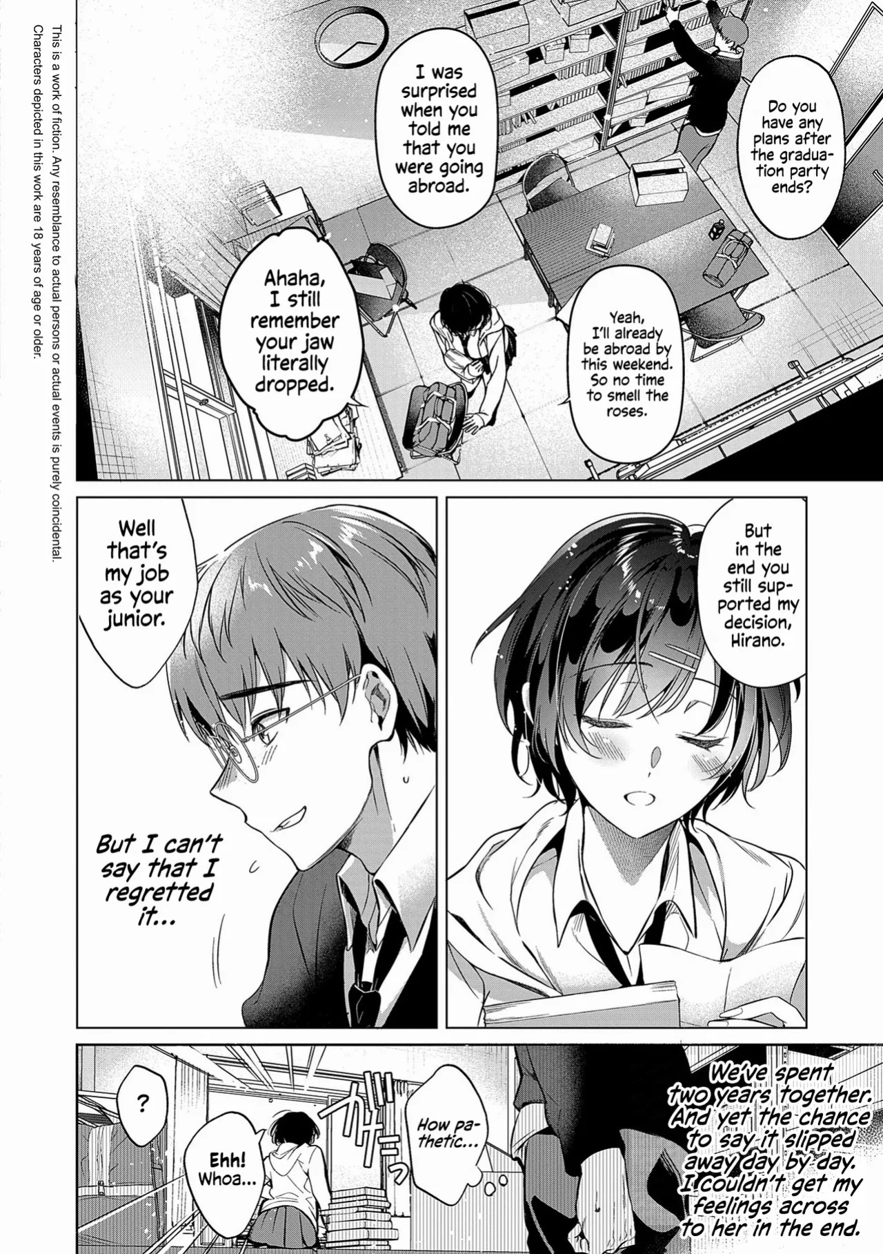[Hinazuka Ryo] Loss Time Virgin + Lost Virgin Time (Nureru, Oboreru, Sore wa Koi.) [English] [ConTL + u_watanabe] [Digital]