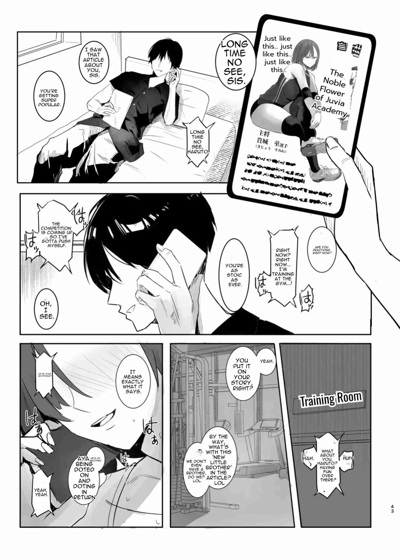 [Move From One Place to Heaven (Wes Heartland Smith)] Volley-bu no Shushou no Otouto Daikou o Suru Koto ni Natta Hanashi | The story of how I ended up acting as the younger brother of the volleyball team captain [English] [DNTA] [Digital]