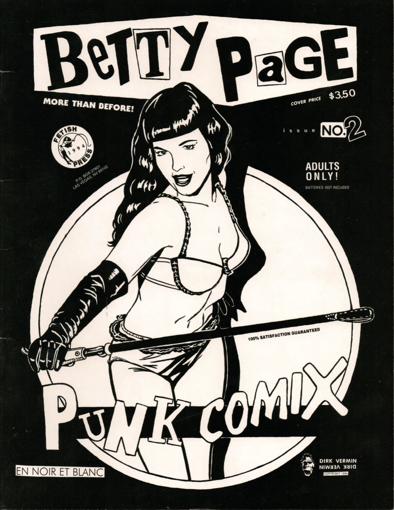Betty Page Punk Comix #2