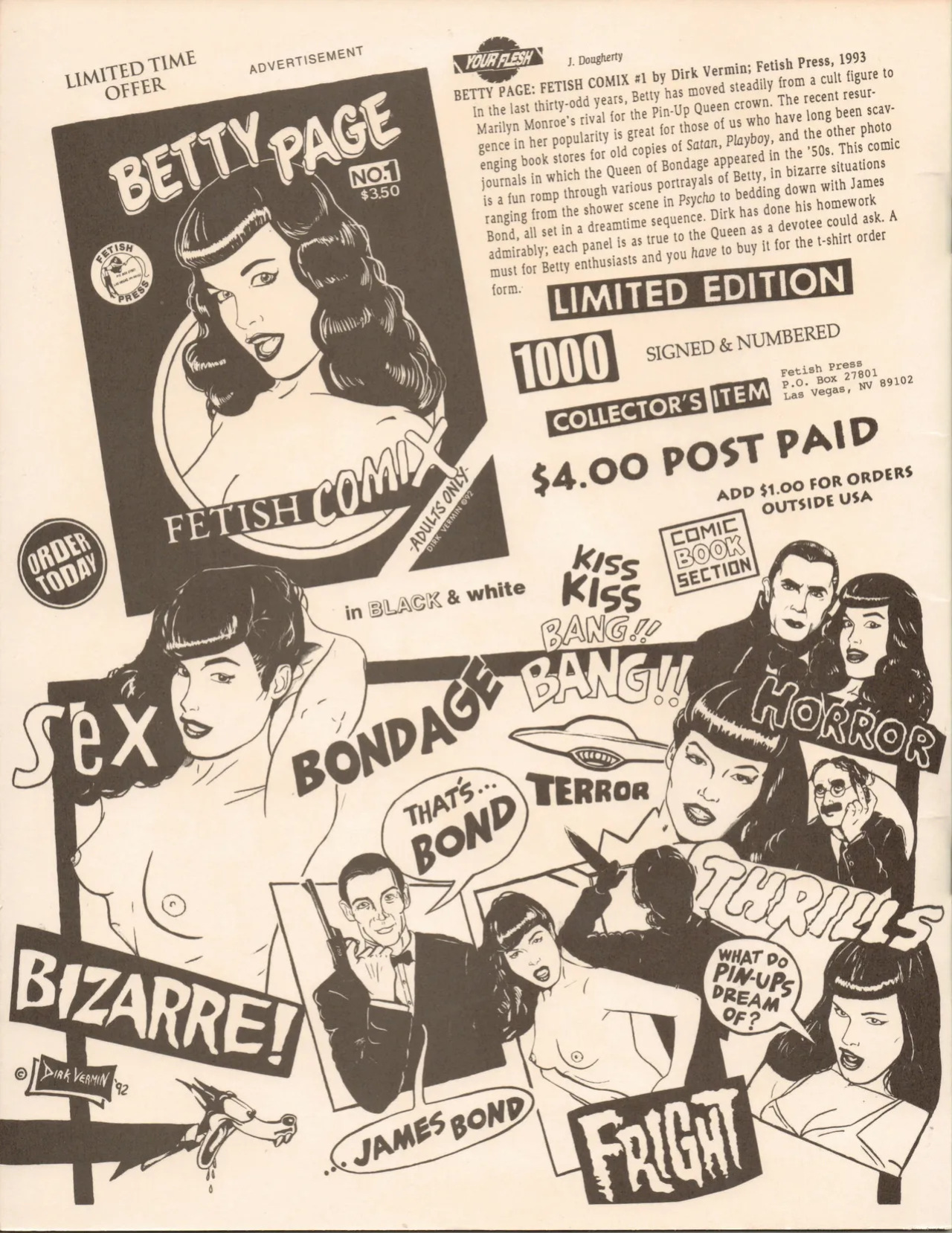 Betty Page Punk Comix #2