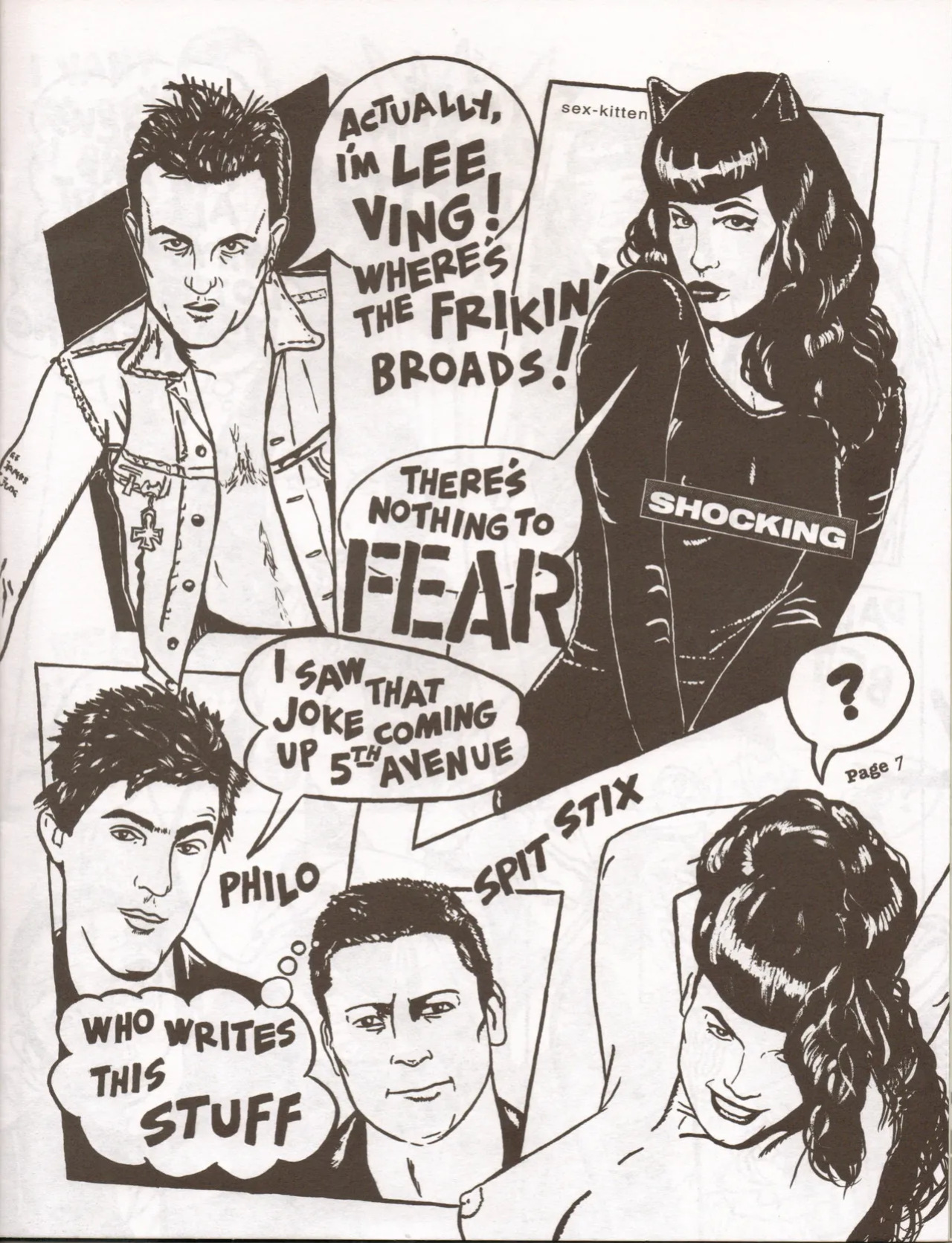 Betty Page Punk Comix #2