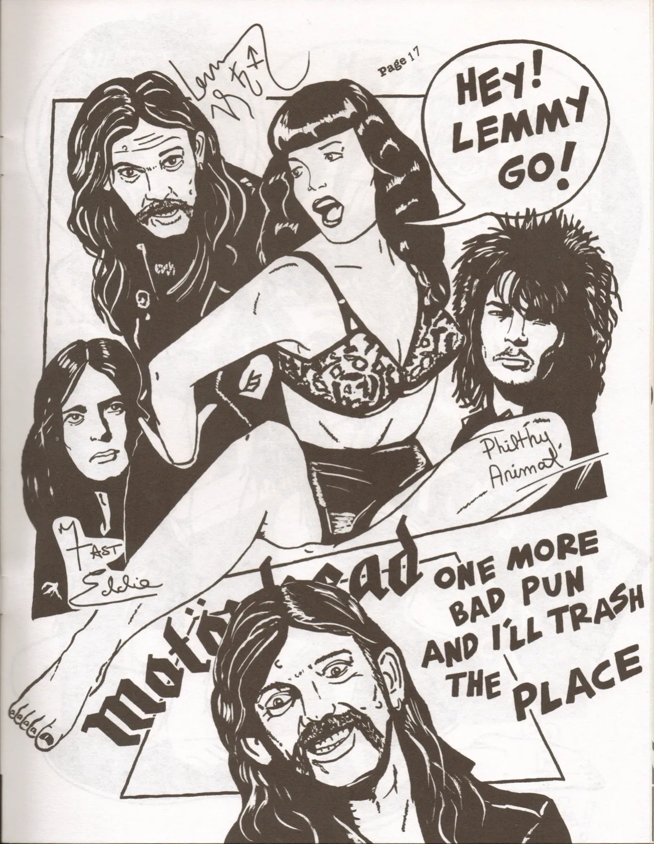 Betty Page Punk Comix #2
