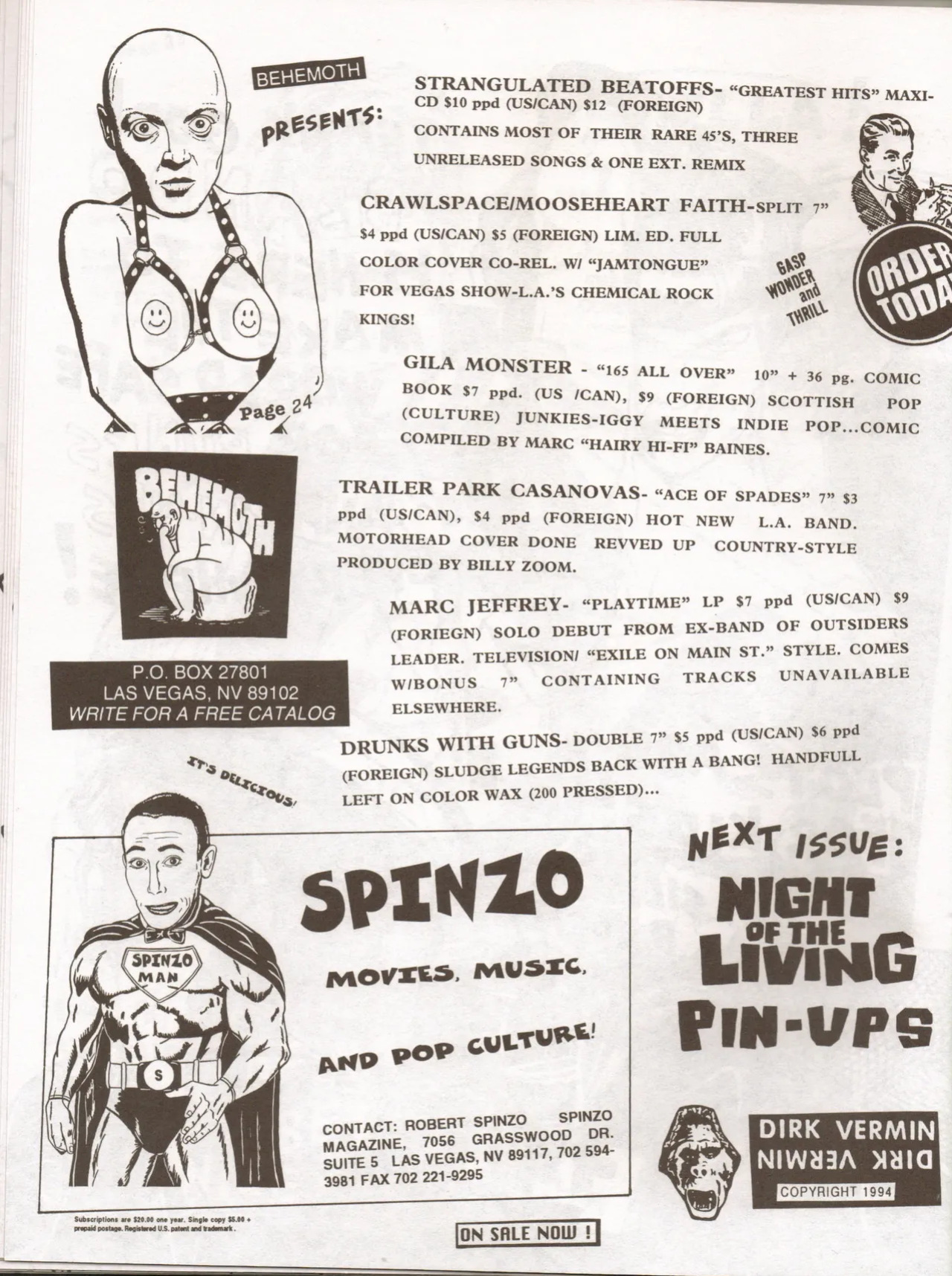 Betty Page Punk Comix #2