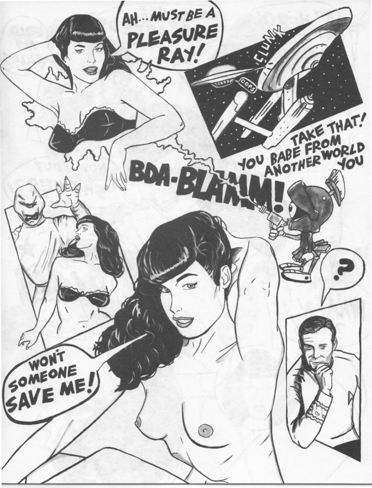 Betty Page Fetish Comix #1