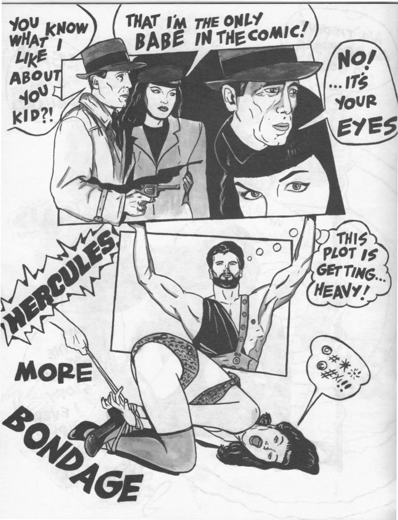 Betty Page Fetish Comix #1