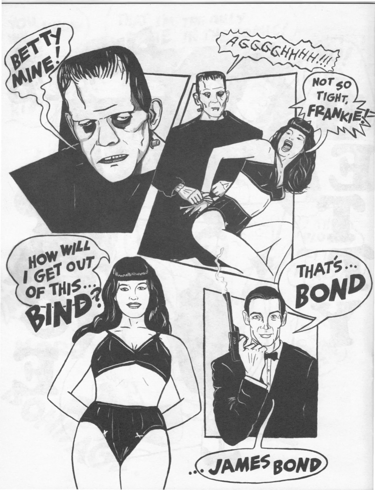 Betty Page Fetish Comix #1