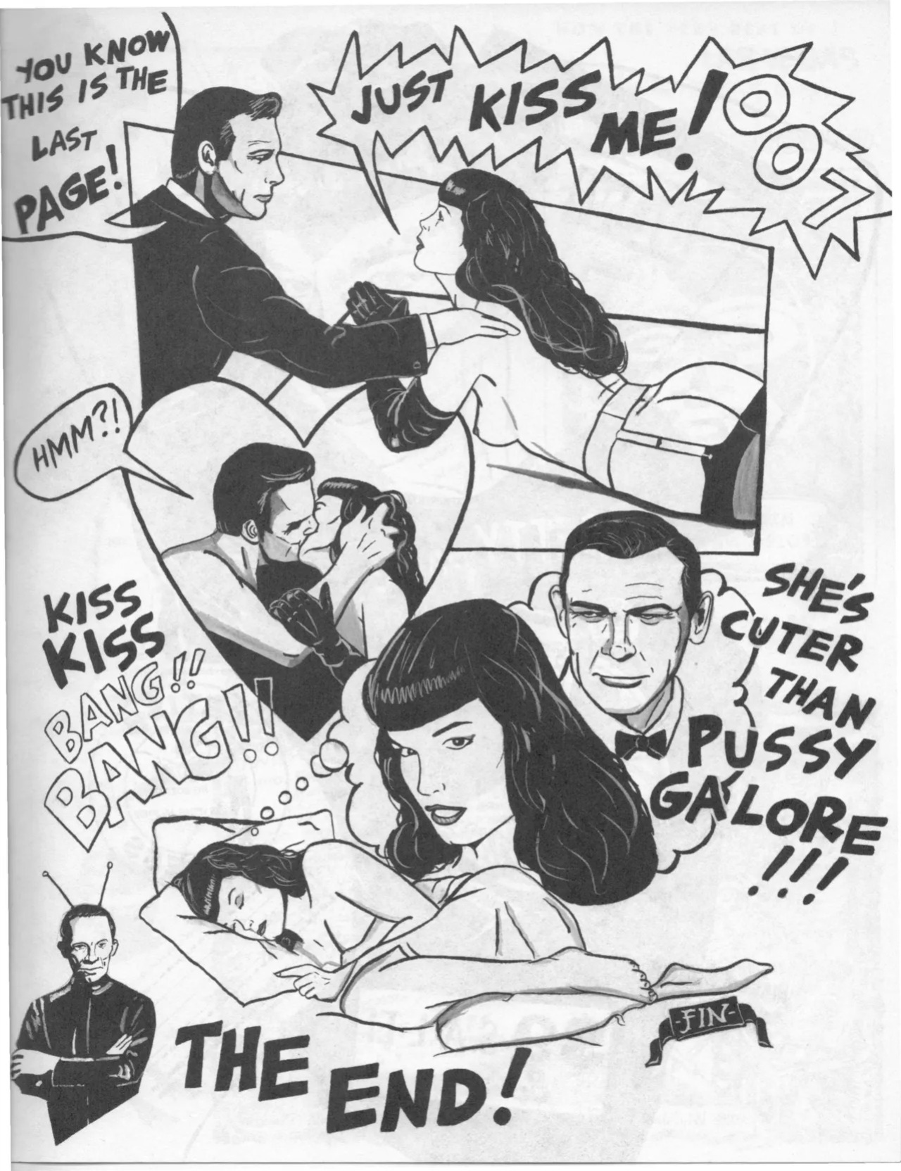 Betty Page Fetish Comix #1