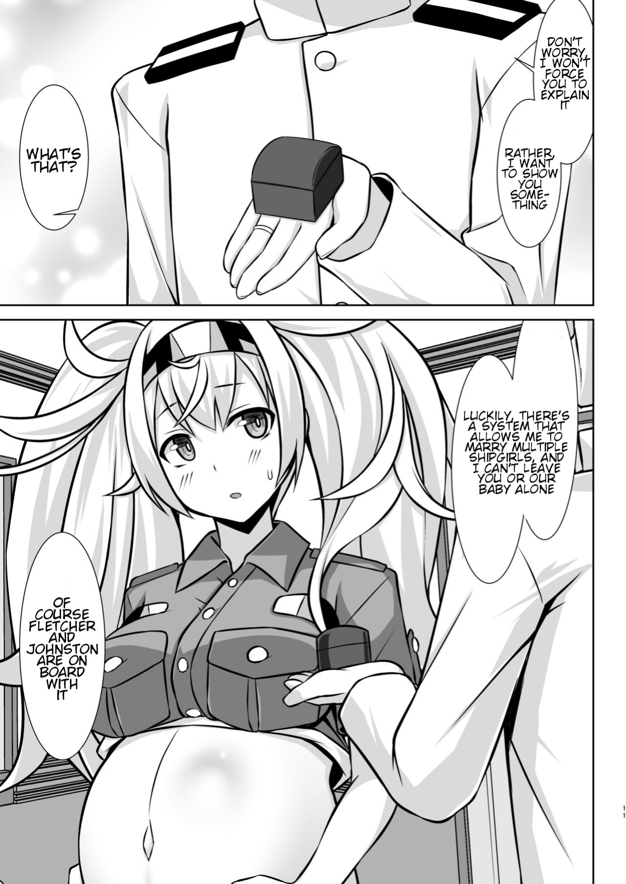 [SIROTARUTO (Shirasaki Karu, Kamiba Kotaru)] Gamby-chan no Ganbare! Botehara Gohoushi Ecchi!! (Kantai Collection -KanColle-) [English] [Digital]