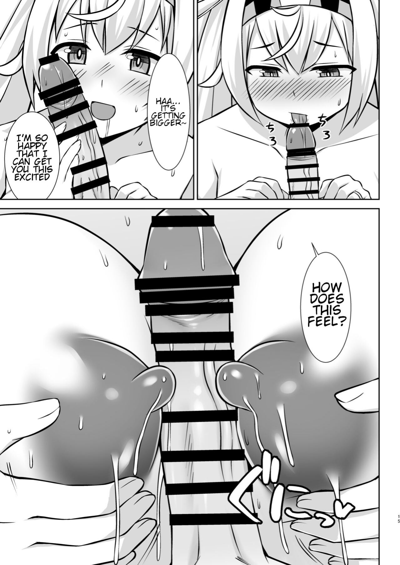 [SIROTARUTO (Shirasaki Karu, Kamiba Kotaru)] Gamby-chan no Ganbare! Botehara Gohoushi Ecchi!! (Kantai Collection -KanColle-) [English] [Digital]