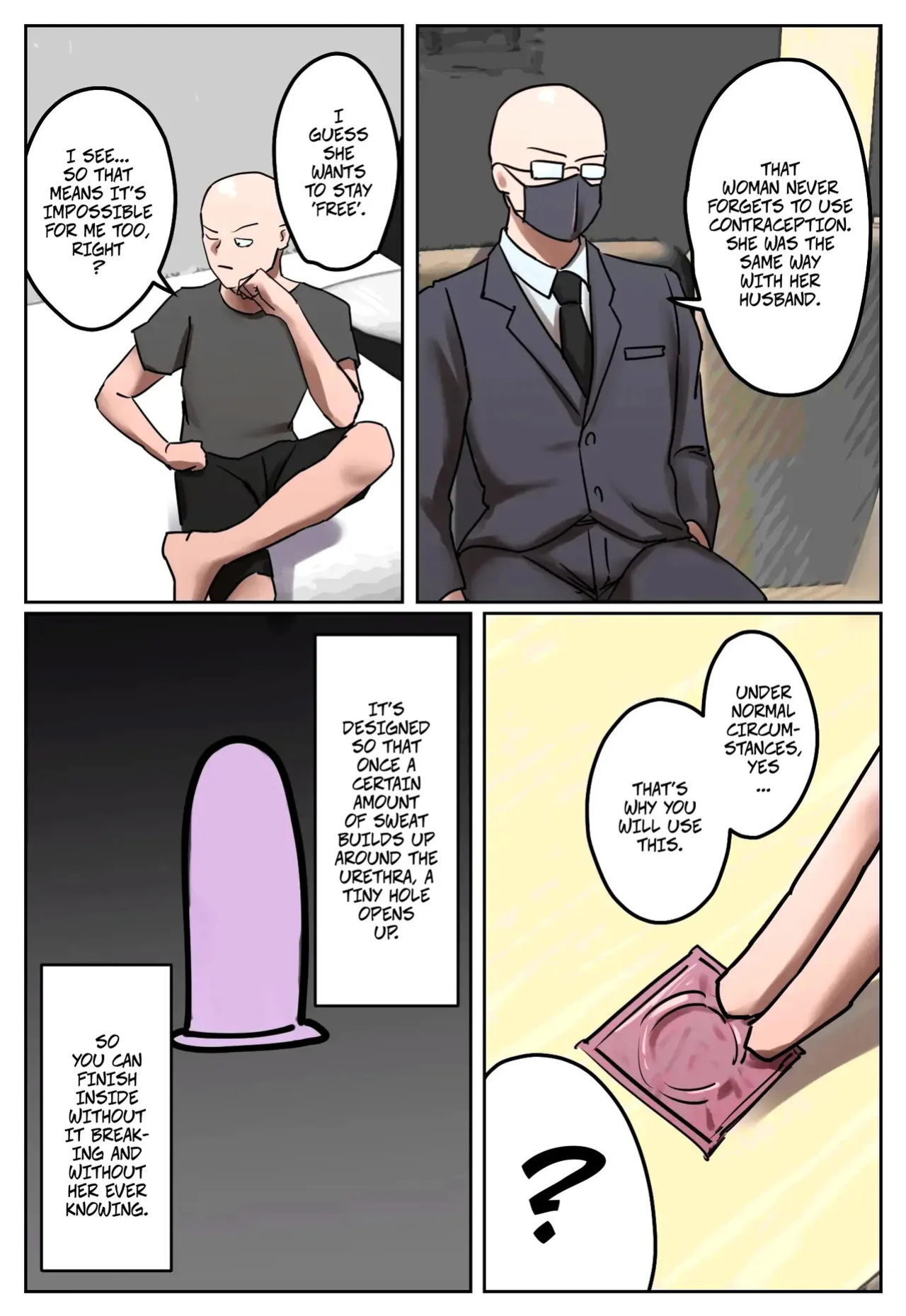 [Chotto B-Sen] Fukushū Yami Baito "Watashi no Moto Tsuma o Ninshin Sasete Hoshī" | My Part-Time Job Is Getting Revenge: Get My Ex-Wife Pregnant [Full Color-ban] [English]
