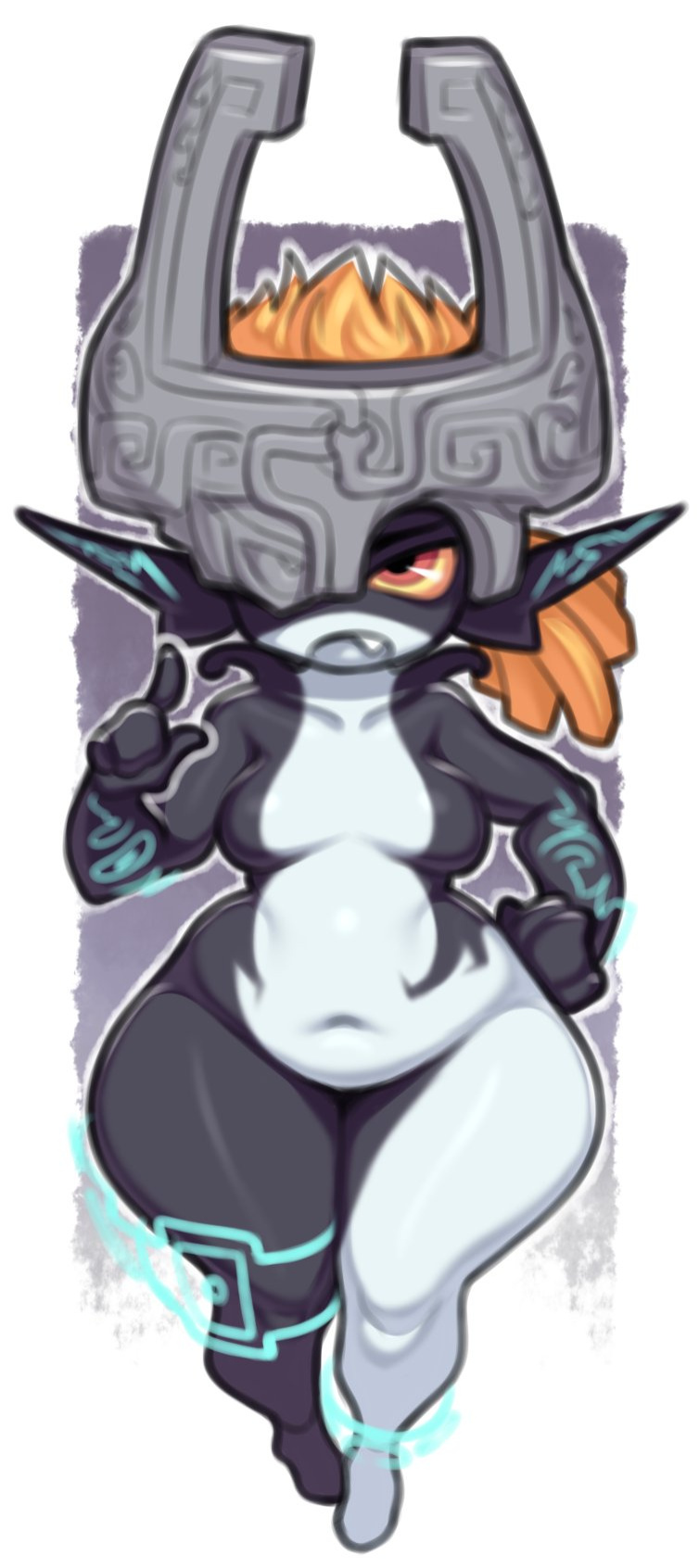 [Onaeane] Midna's massive helmet (The Legend of Zelda)
