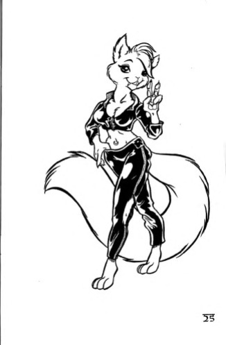 Vampiric Albino Squirrels in Vinyl No. 2