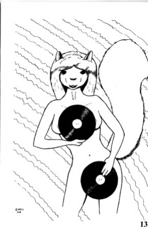 Vampiric Albino Squirrels in Vinyl No. 1