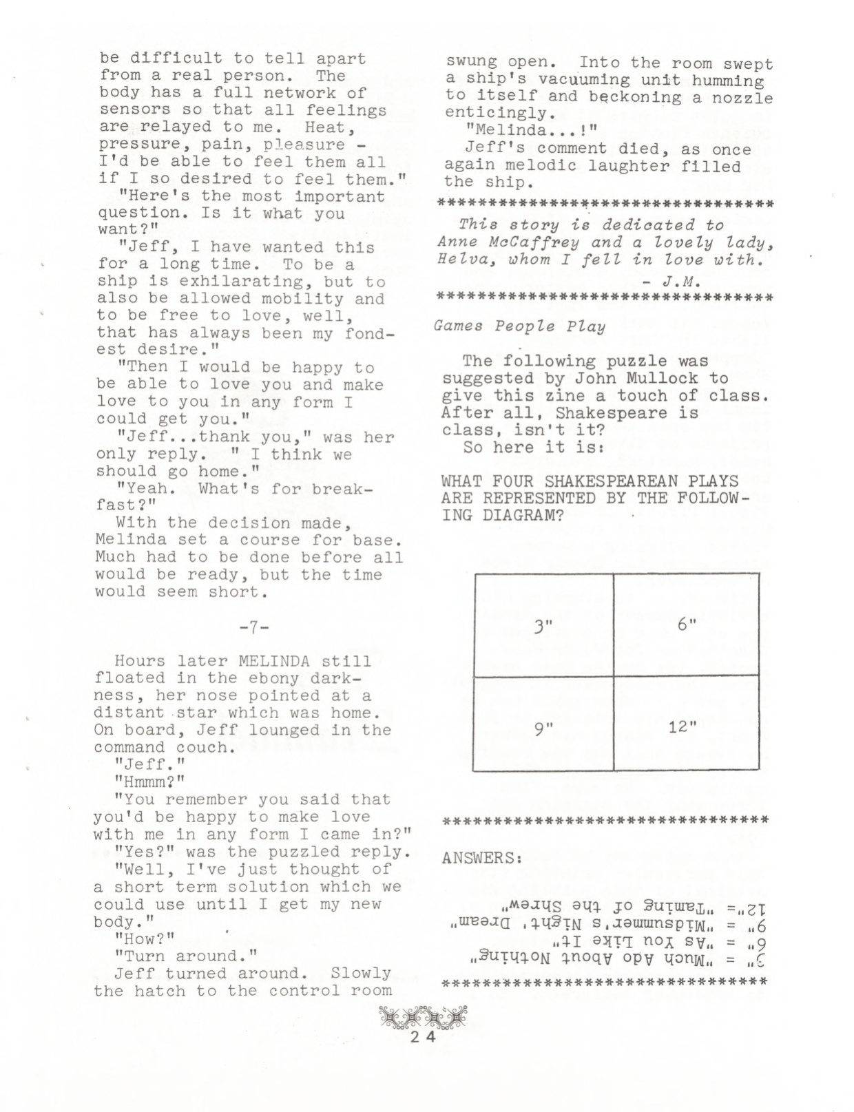 [Edmonton Science Fiction and Comic Arts Society] Weird Tails 1979