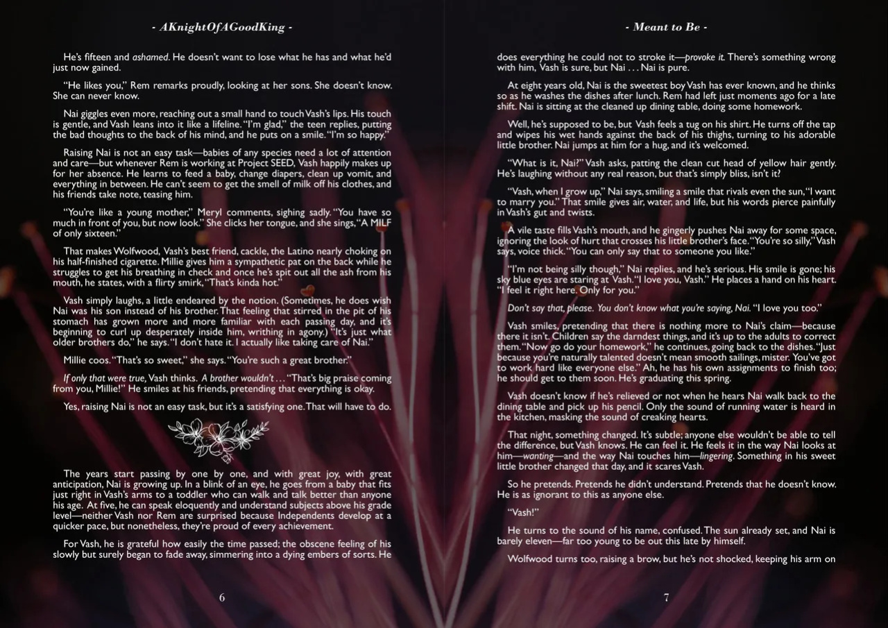 A Song of Brothers: A Knives x Vash Zine (Spreads)