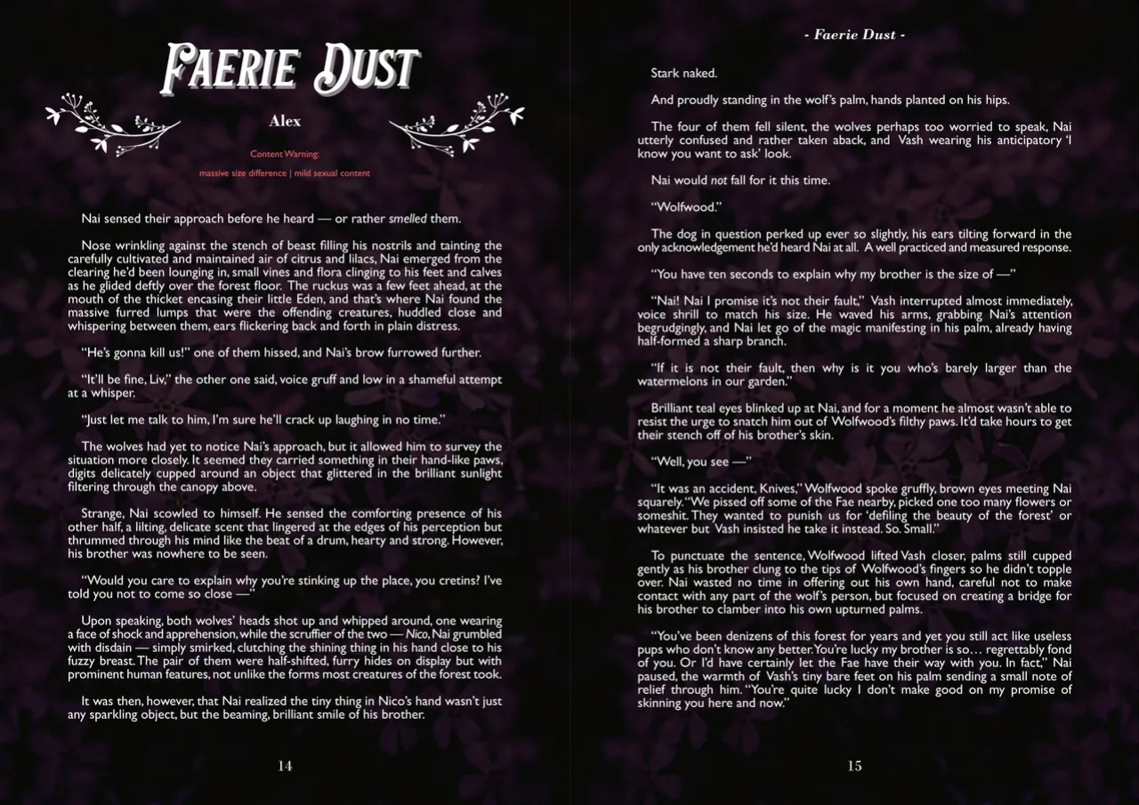A Song of Brothers: A Knives x Vash Zine (Spreads)
