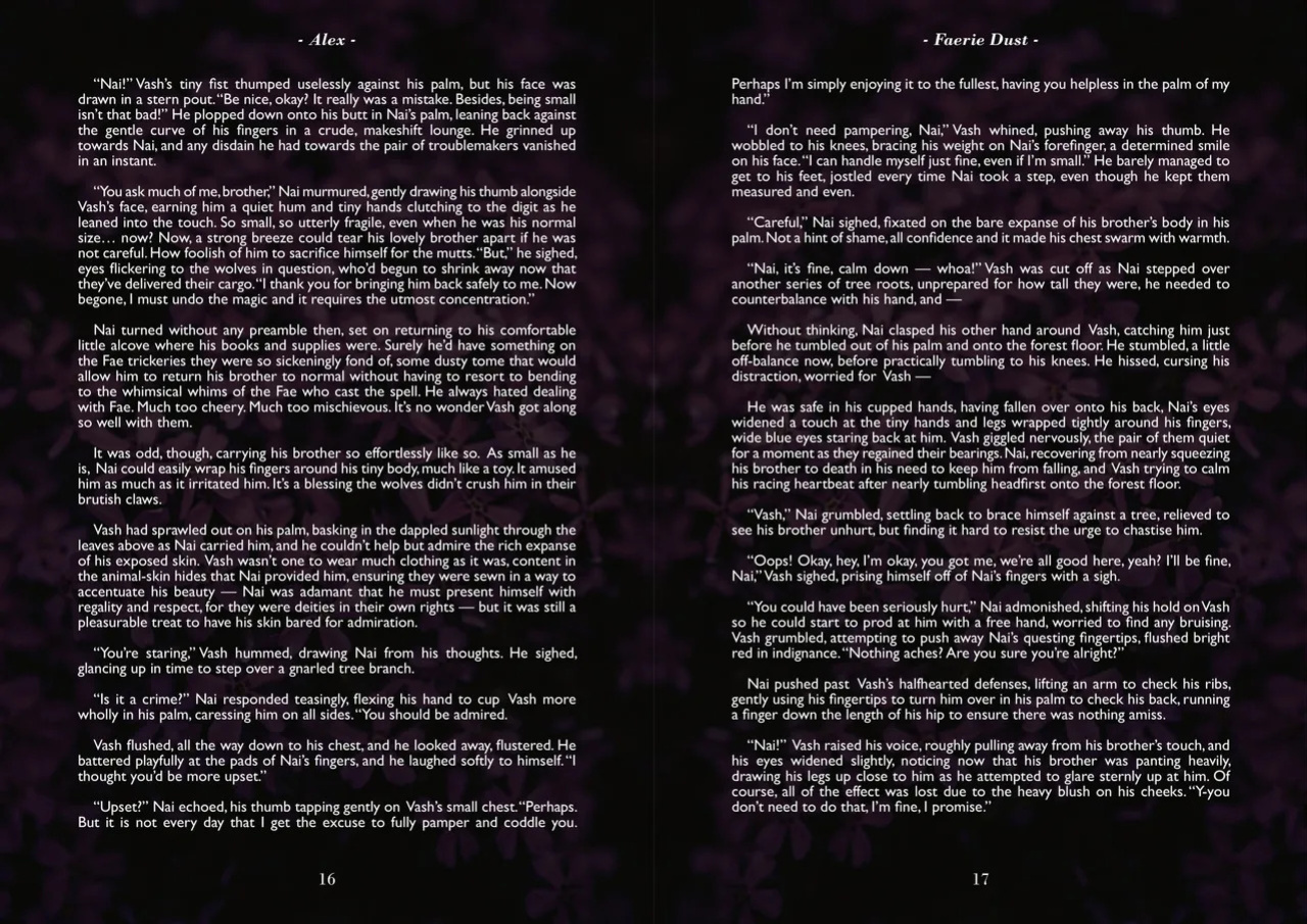 A Song of Brothers: A Knives x Vash Zine (Spreads)