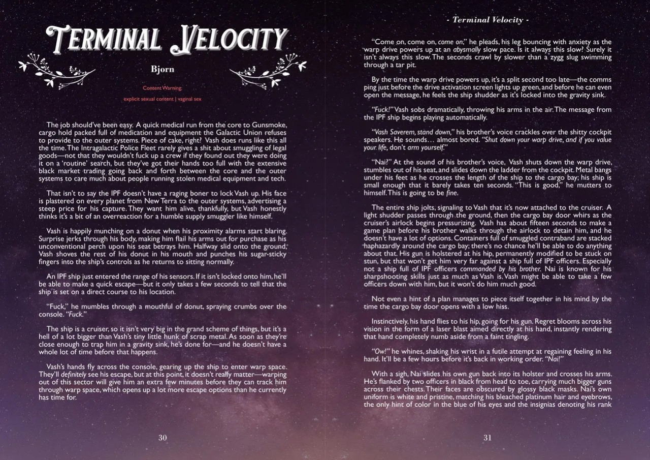 A Song of Brothers: A Knives x Vash Zine (Spreads)
