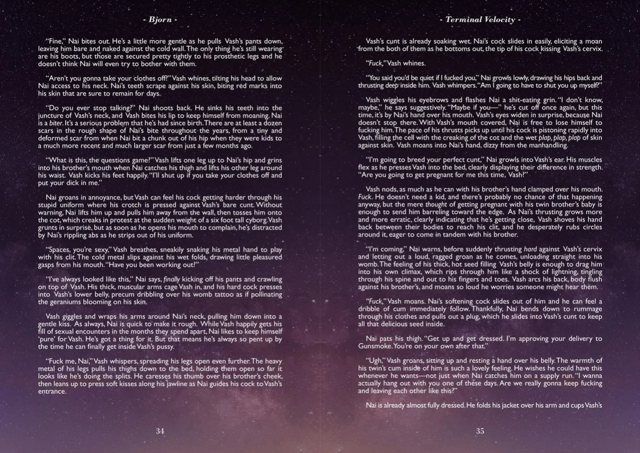 A Song of Brothers: A Knives x Vash Zine (Spreads)