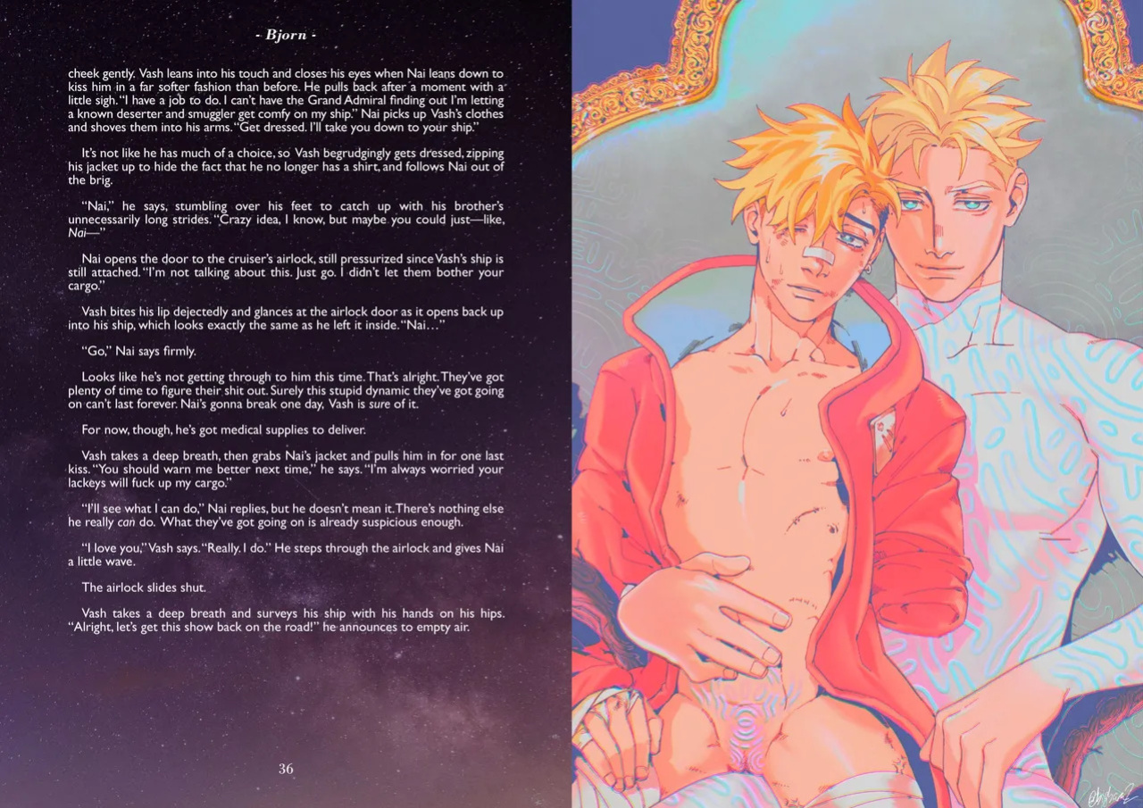 A Song of Brothers: A Knives x Vash Zine (Spreads)