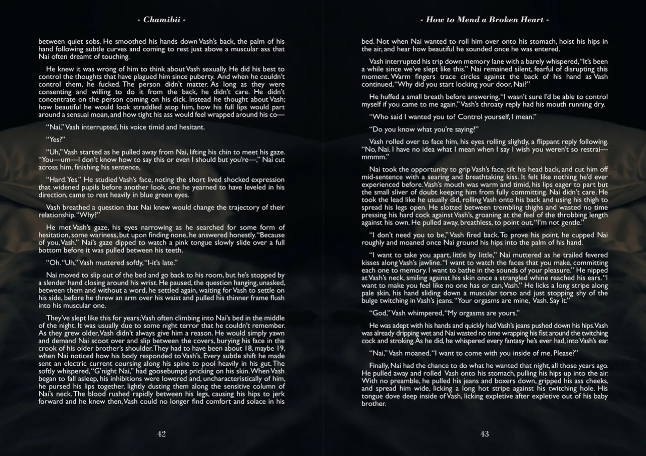 A Song of Brothers: A Knives x Vash Zine (Spreads)