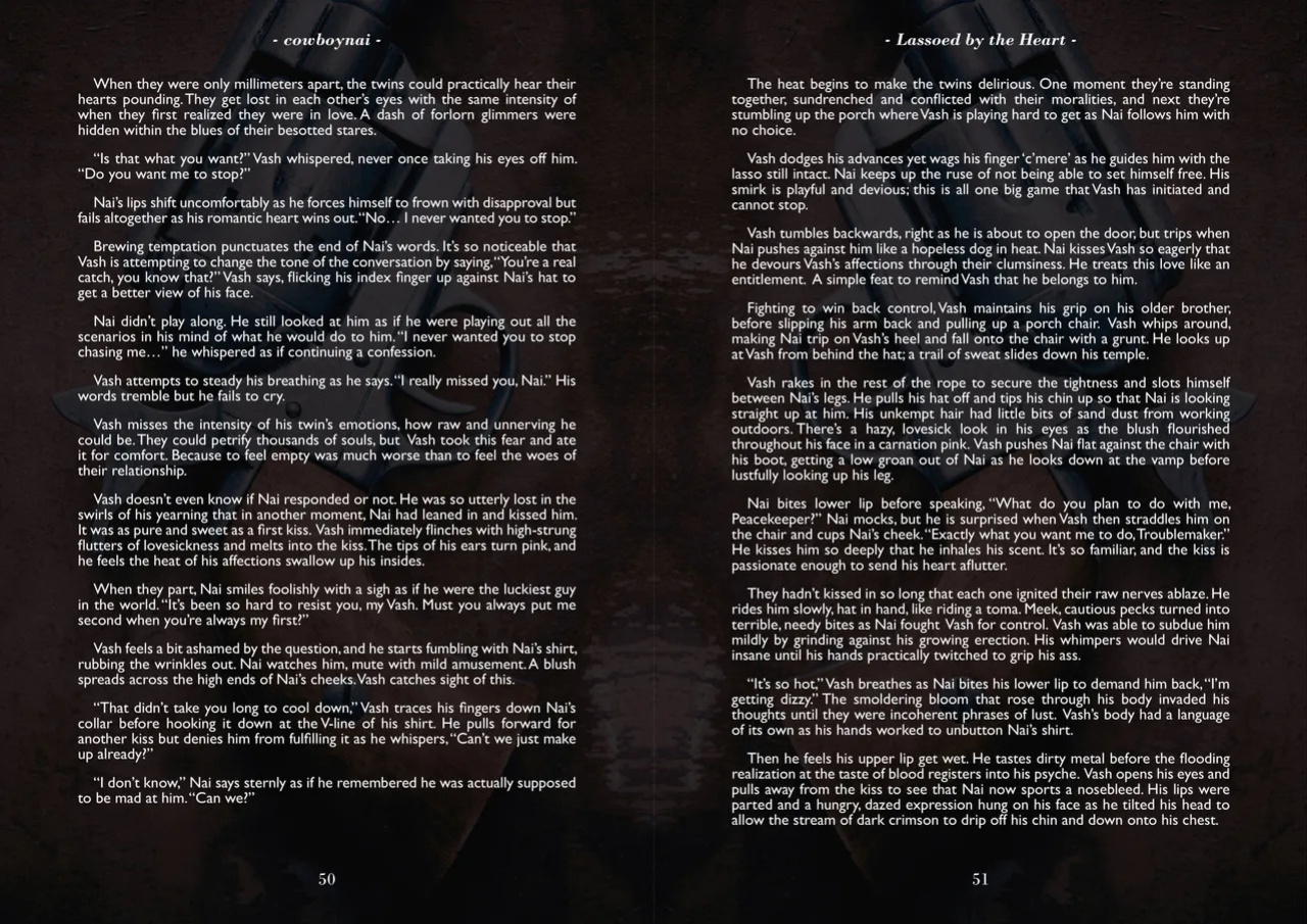 A Song of Brothers: A Knives x Vash Zine (Spreads)
