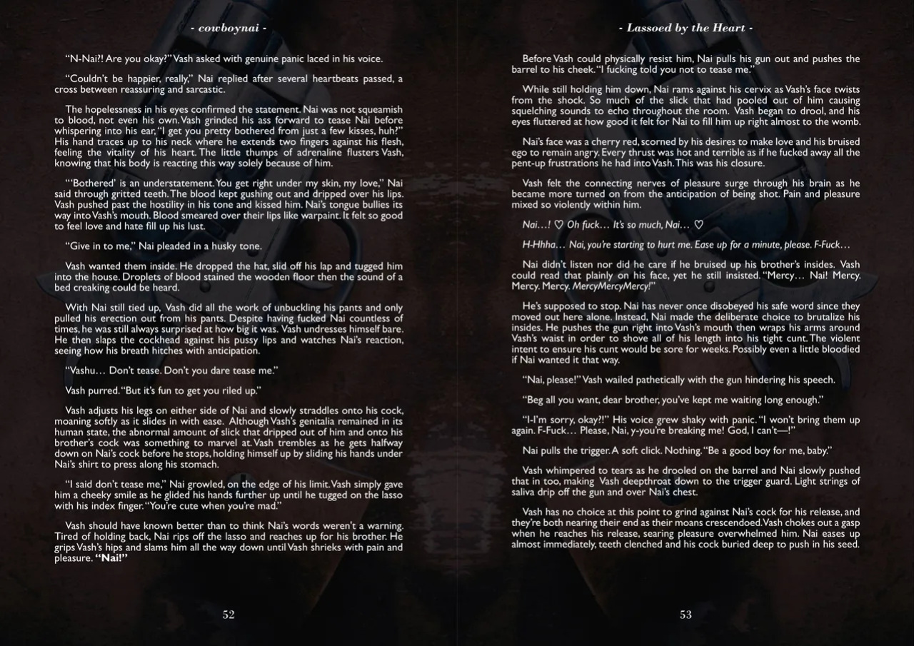 A Song of Brothers: A Knives x Vash Zine (Spreads)