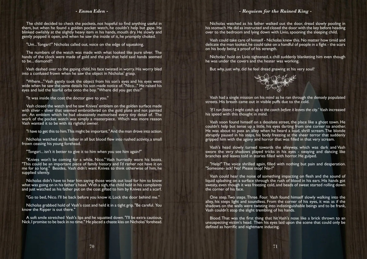 A Song of Brothers: A Knives x Vash Zine (Spreads)