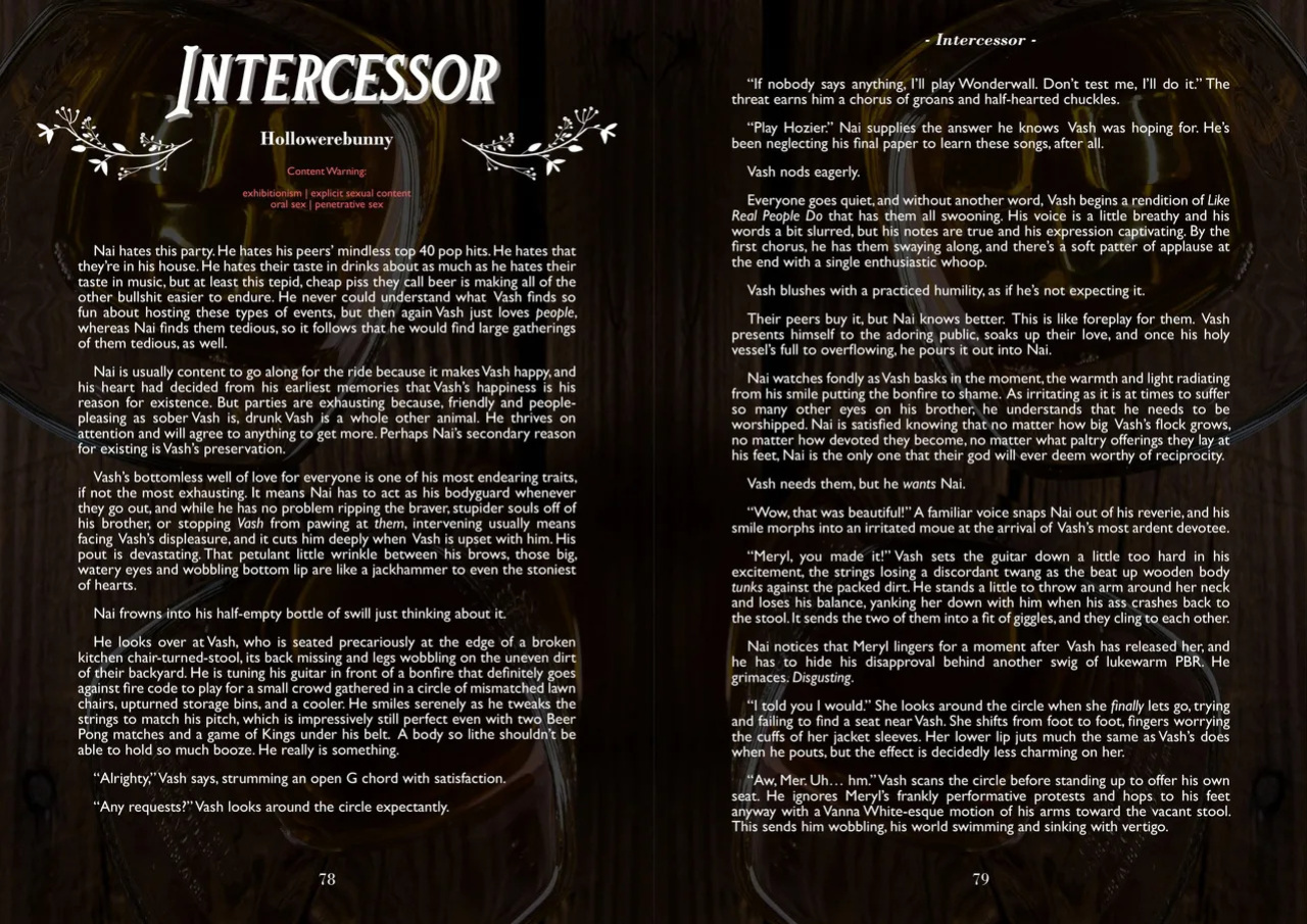 A Song of Brothers: A Knives x Vash Zine (Spreads)