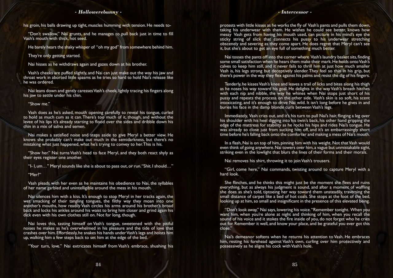 A Song of Brothers: A Knives x Vash Zine (Spreads)