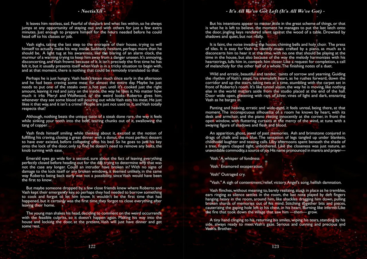 A Song of Brothers: A Knives x Vash Zine (Spreads)