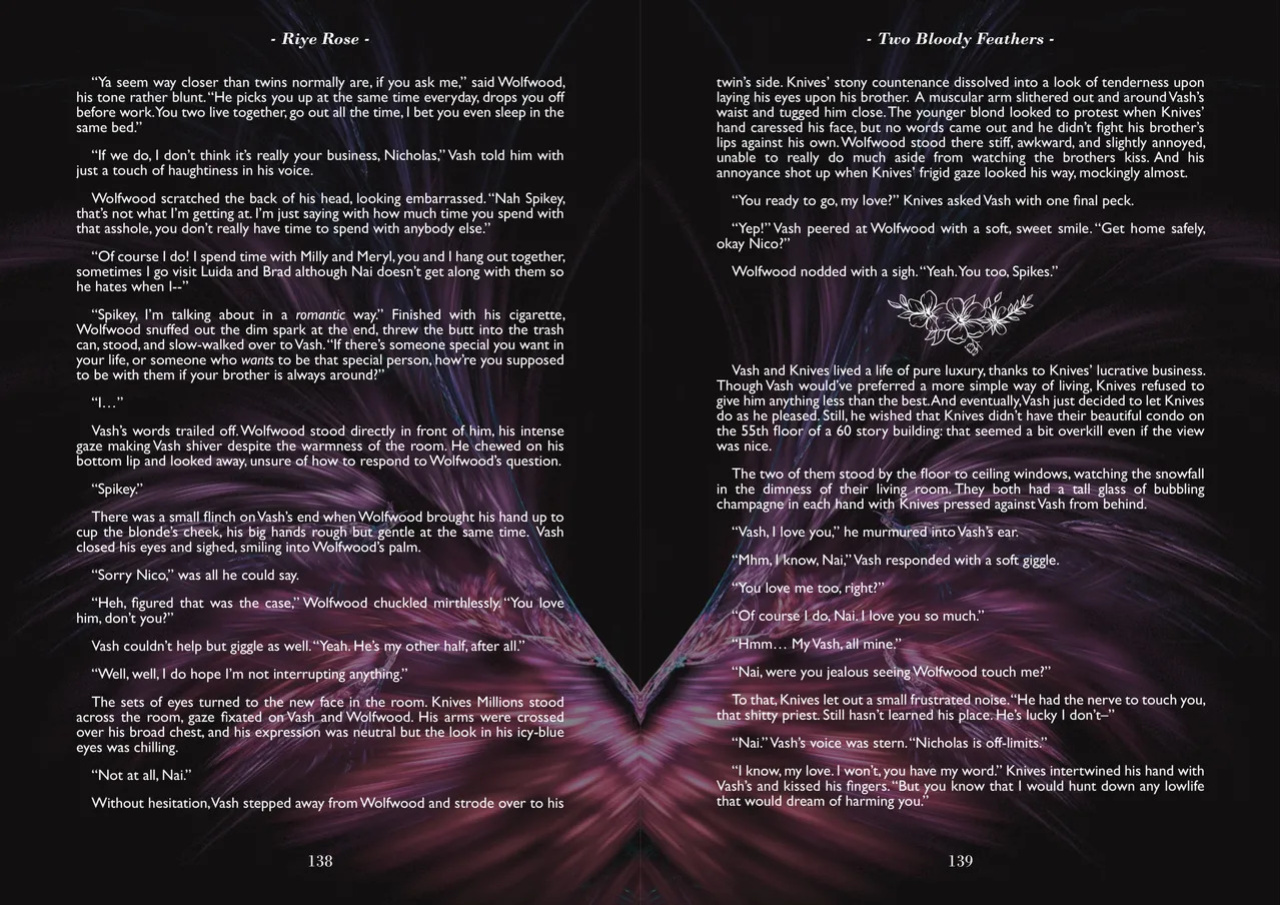 A Song of Brothers: A Knives x Vash Zine (Spreads)