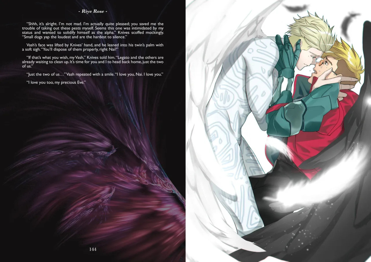 A Song of Brothers: A Knives x Vash Zine (Spreads)