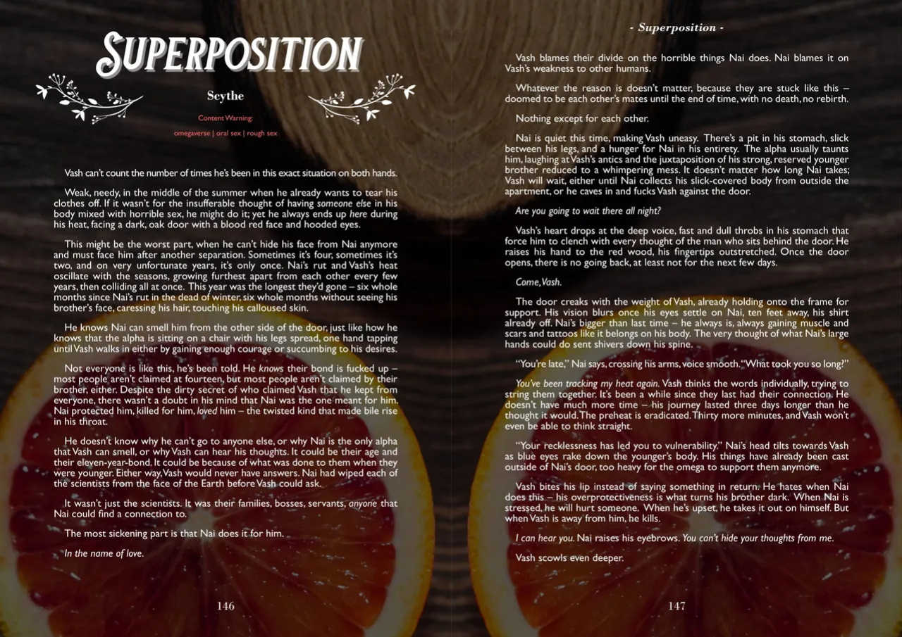 A Song of Brothers: A Knives x Vash Zine (Spreads)