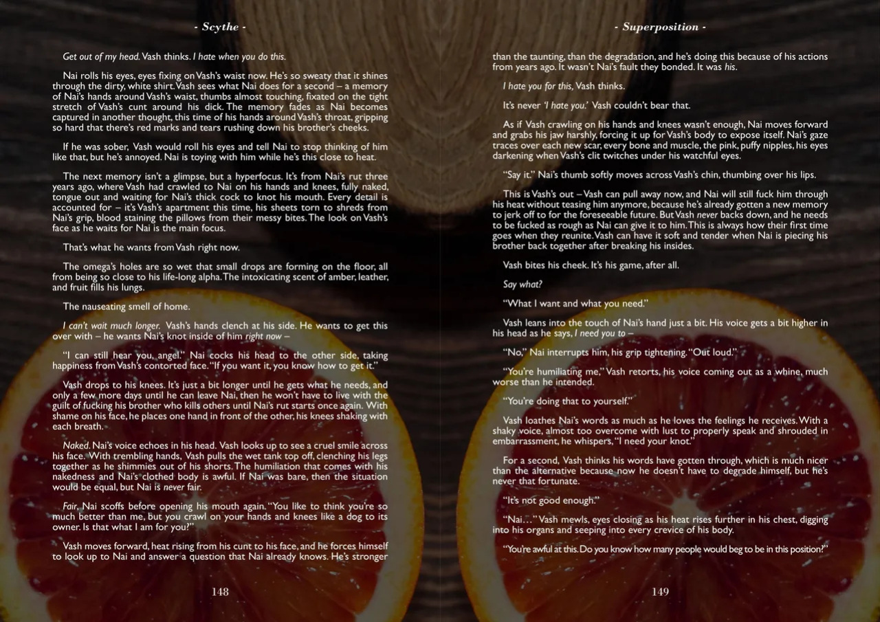 A Song of Brothers: A Knives x Vash Zine (Spreads)