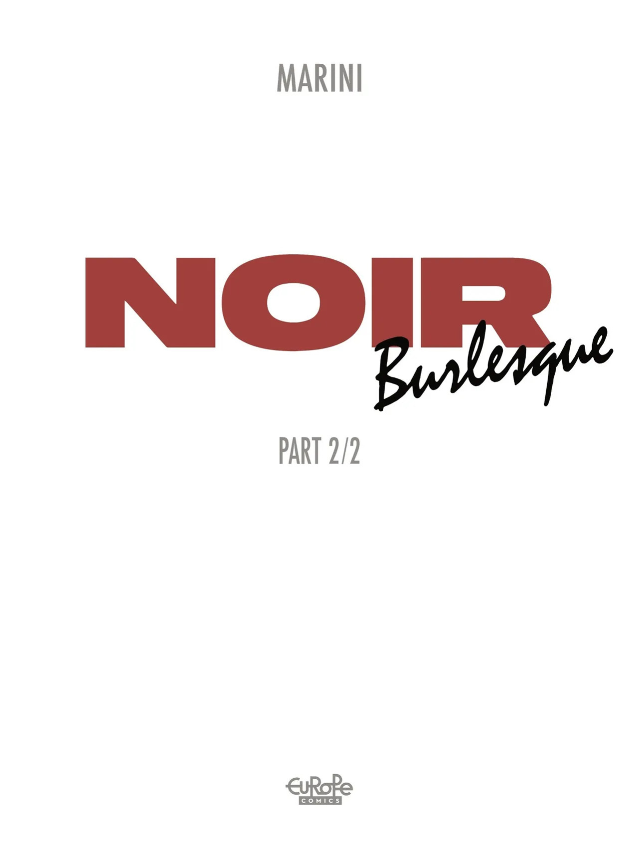 [Enrico Marini] Noir Burlesque 02 (ENG)
