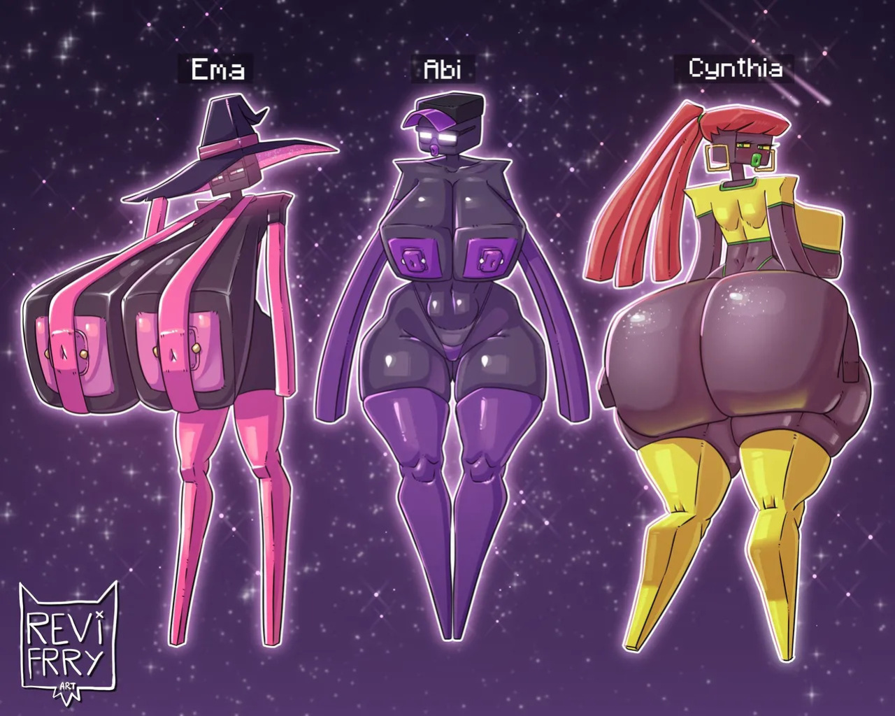 [ReviFrry] Ender Girls (Minecraft)