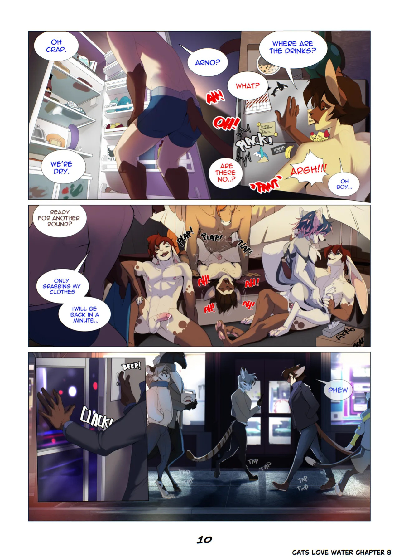 [Peritian] Cats Love Water 8 (In-Progress)