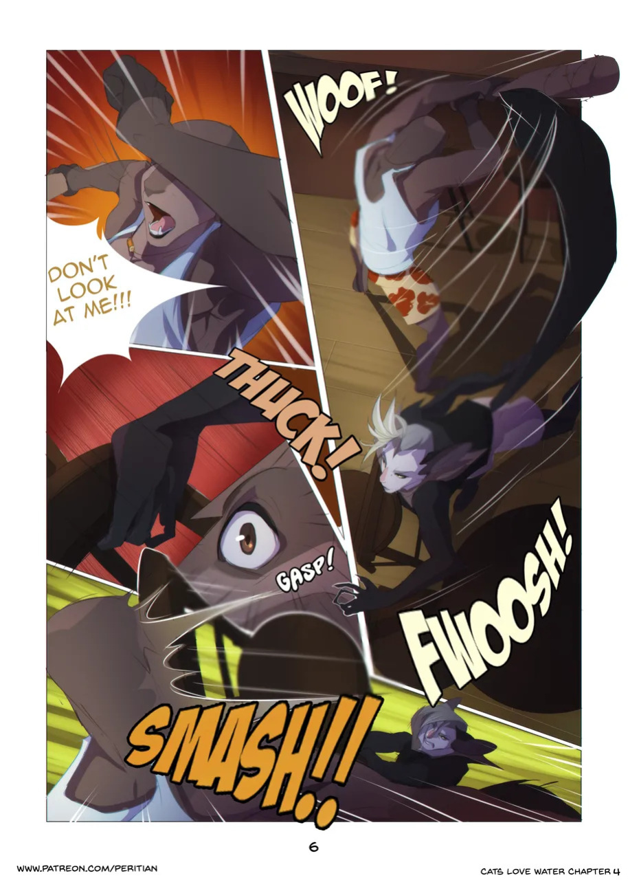[Peritian] Cats Love Water 4