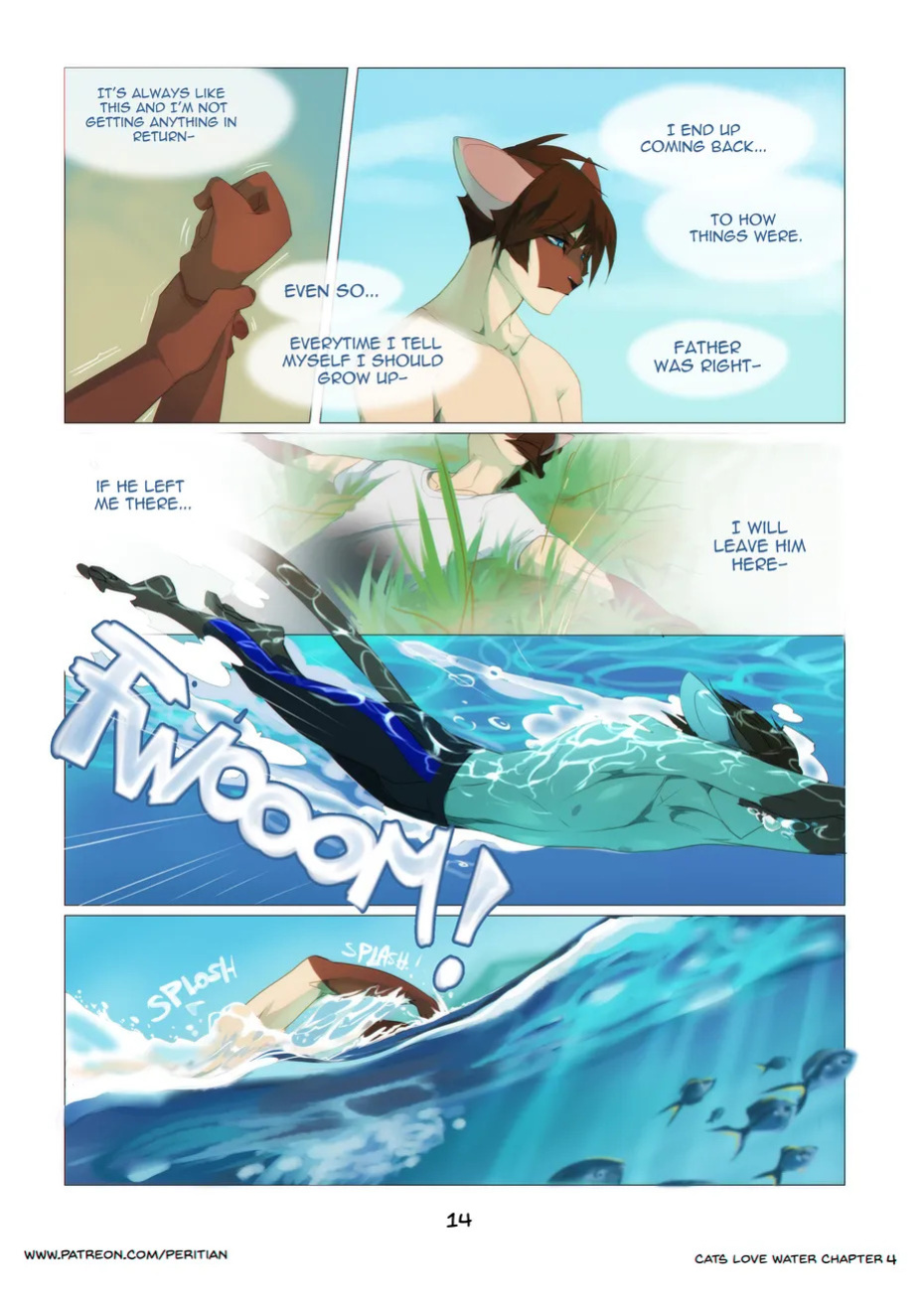 [Peritian] Cats Love Water 4