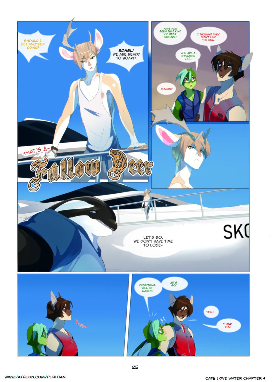 [Peritian] Cats Love Water 4