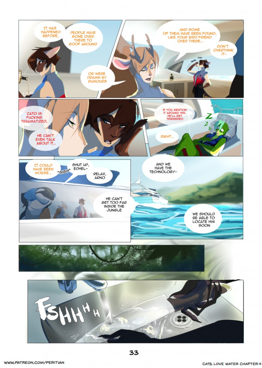 [Peritian] Cats Love Water 4