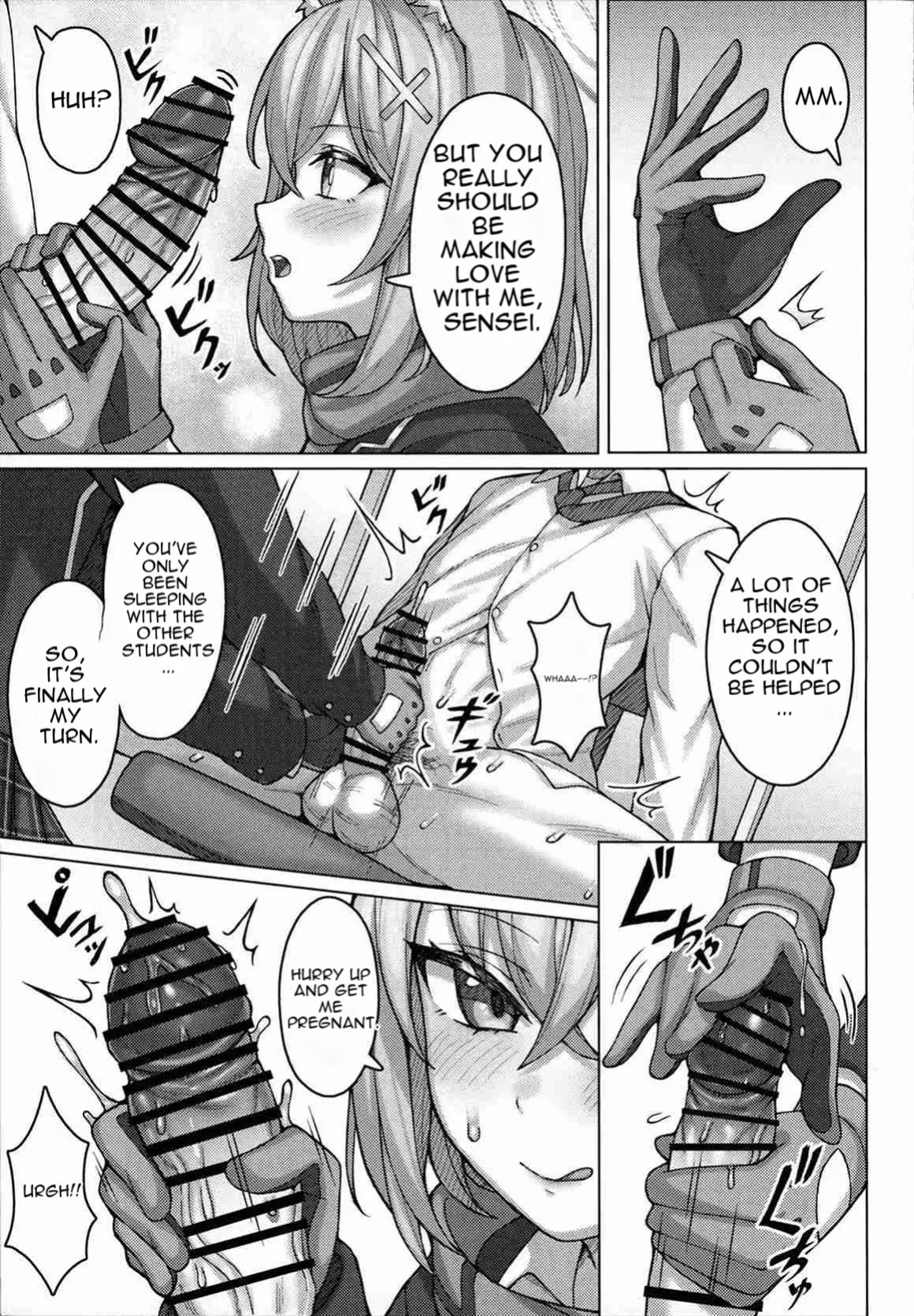 (C105) [Usagi-ya (Togami)] N, Haramasete (Blue Archive) [English] [DNTA]