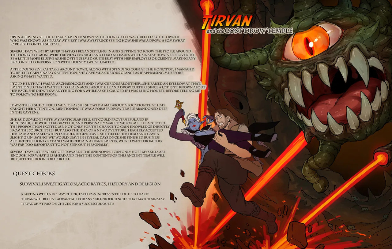 [cherry-gig] Tavern Sluts / Honeypot (ongoing) (Dungeons & Dragons) (ongoing) [English]