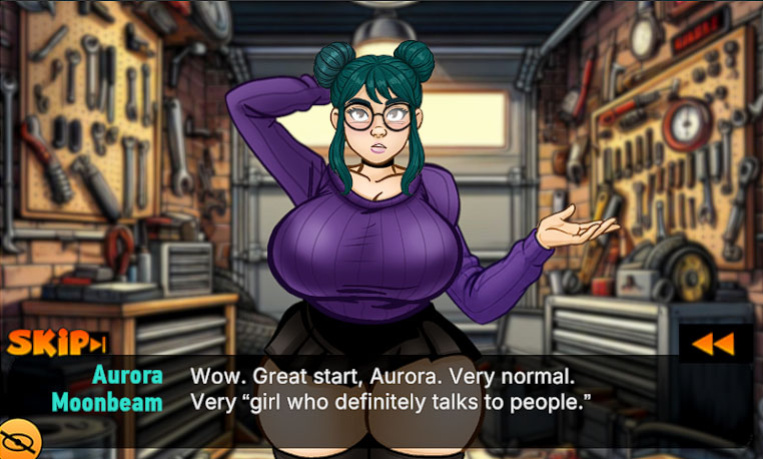 She Means Business game: Aurora 01