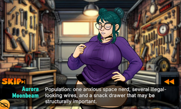 She Means Business game: Aurora 01