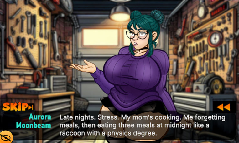 She Means Business game: Aurora 01