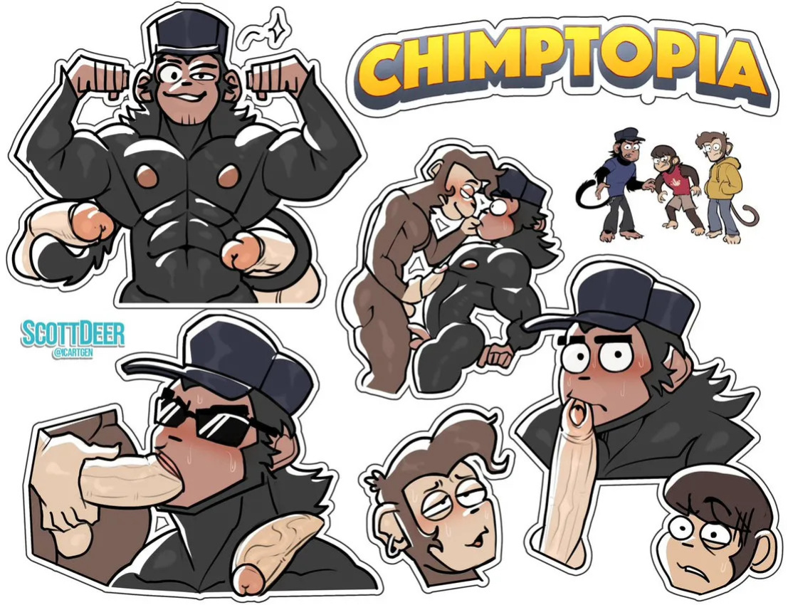 Chimptopia furry