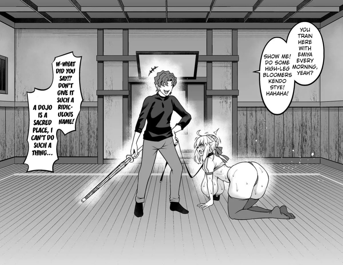 [Ankoman] Arturia, Shinji to Yoru no Sanpo | Shinji is Taking Artoria For a Walk at Night (Fate/stay night) [English] [Kuraudo]